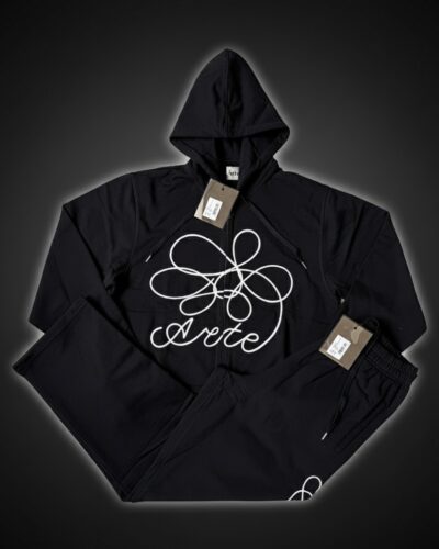 Arte Script Tracksuit Black