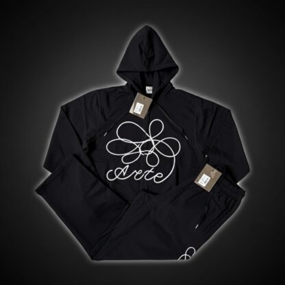 Arte Script Tracksuit Black