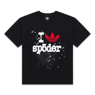 Sp5der x Adidas T-Shirt Black