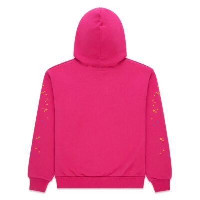 Sp5der Angel Number 555 Tracksuit Pink