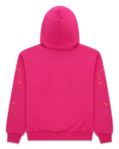 Sp5der Angel Number 555 Tracksuit Pink