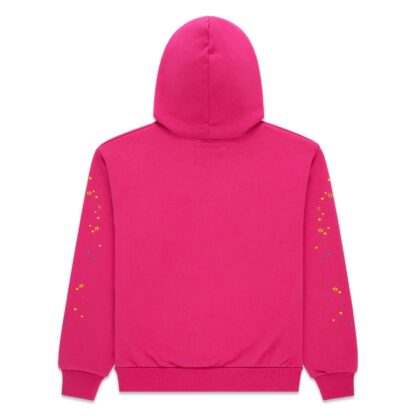 Sp5der Angel Number 555 Tracksuit Pink