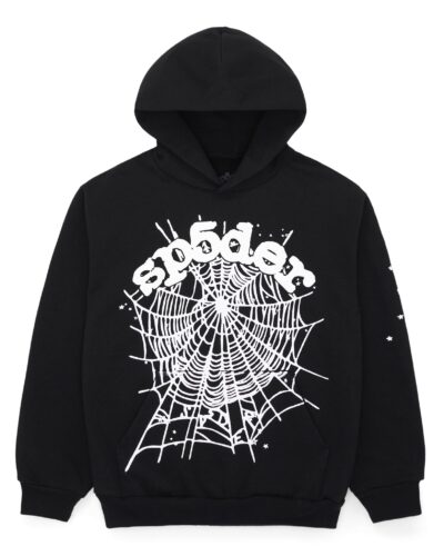 Sp5der OG Web Tracksuit Black