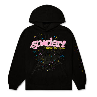 Sp5der P*NK Tracksuit Black