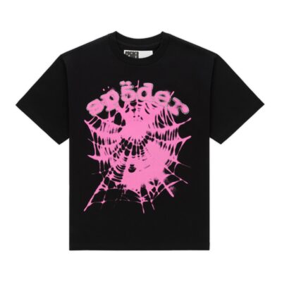 Sp5der Scattered OG Web V2 Tee Black