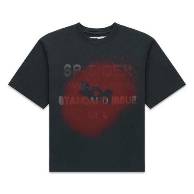 Sp5der Standard Issue Tee Black
