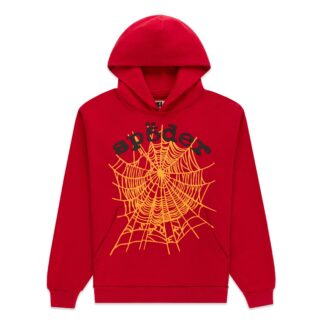 Sp5der Red 555 Tracksuit